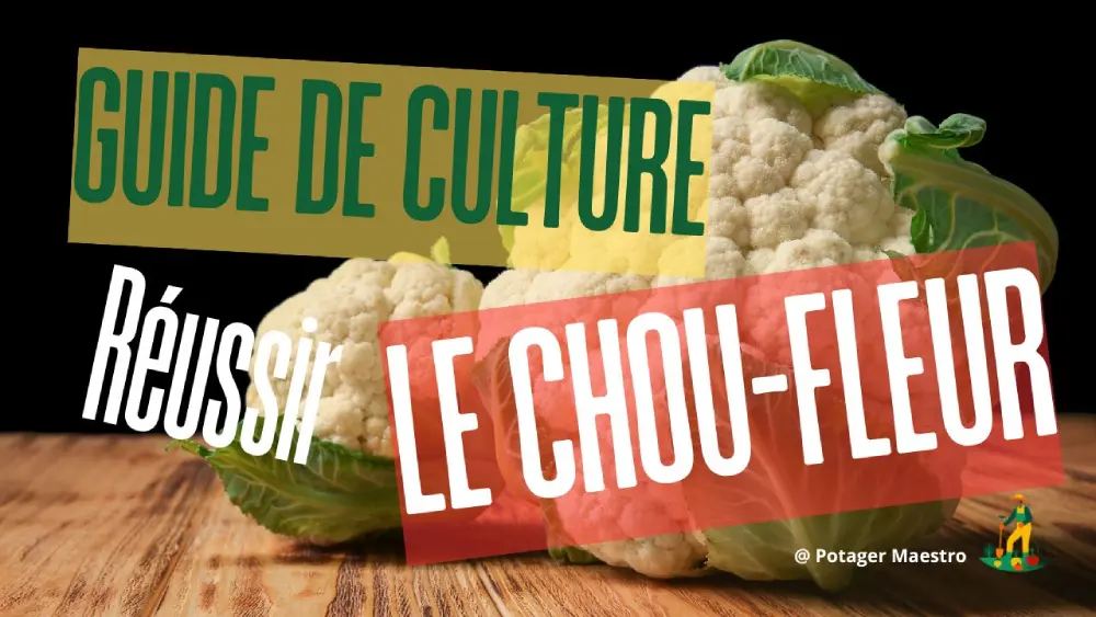 Guide culture chou-fleur - conseils jardinage de Potager Maestro