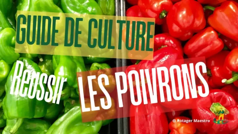 Guide culture poivrons verts et rouges - Conseils jardinage potager
