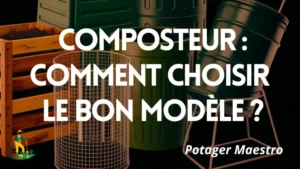 Comparatif types de composteurs pour potager : bac bois, plastique, treillis métallique et rotatif