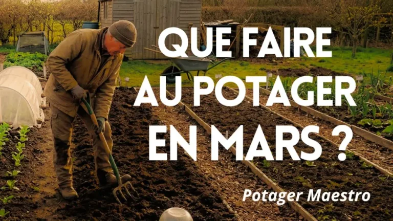 Que faire au potager en mars : travaux et plantations du mois - Potager Maestro