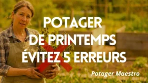 Guide potager pour le printemps. Les 5 erreurs à ne pas commettre au jardin