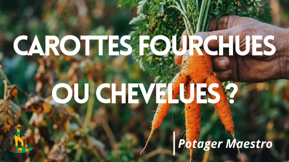 Carottes fourchues ou chevelues : est-ce un excès de fertilité ?